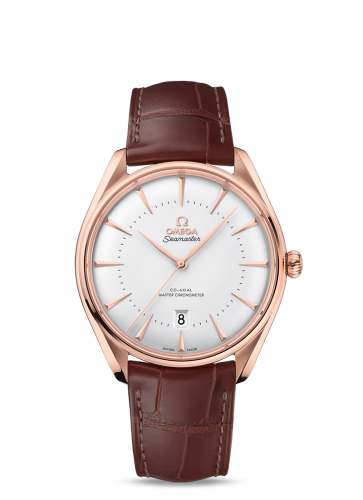 Omega Seamaster Master Co-Axial 39.5 Edizione Venezia Sedna Gold / Silver / Alligator